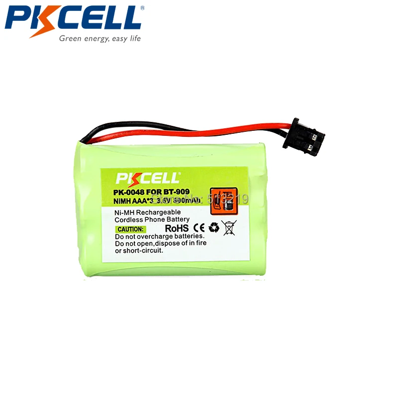 

3.6V BT-909 Model Battery Replaces for Uniden BT909 Replacement Cordless Battery