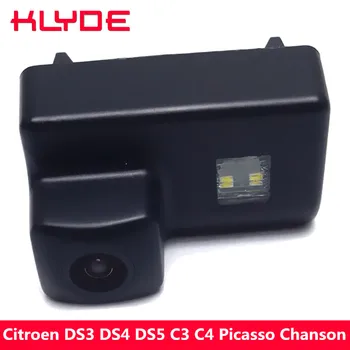 

170 Degree Waterproof Night Vision CCD Car Rear View Reverse Backup Parking Camera For Citroen DS3 DS4 DS5 C3 C4 Picasso Chanson