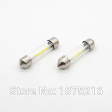 2pcs Car Interior Led 31/36/39/41mm C5W C10W cob DC12V Dome Festoon Light Pure White Error Free LED Light For Car Led Lamp