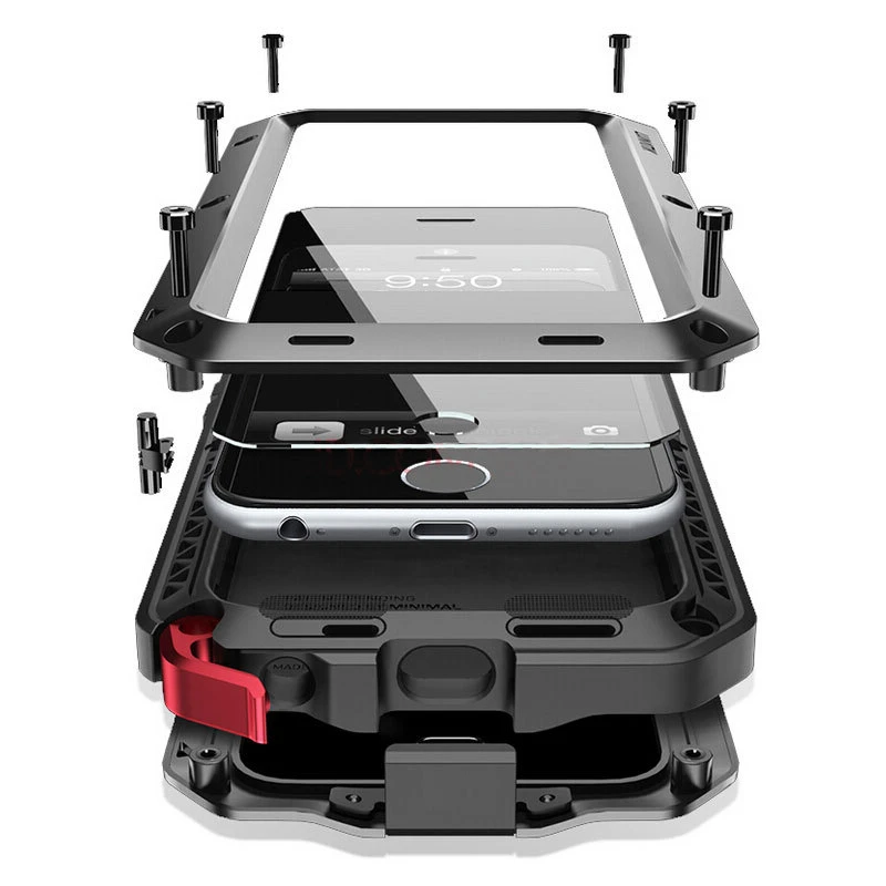 imágenes para Moda de Metal de Aluminio Del Caso Del Capítulo para el iphone 7 de 4.7 pulgadas de la Armadura con Gorila Pantalla De Vidrio Templado para el iphone 7 Plus 5.5 imágenes para Moda de Metal de Aluminio Del Caso Del Capítulo para el iphone 7 de 4.7 pulgadas de la Armadura con Gorila Pantalla De Vidrio Templado para el iphone 7 Plus 5.5