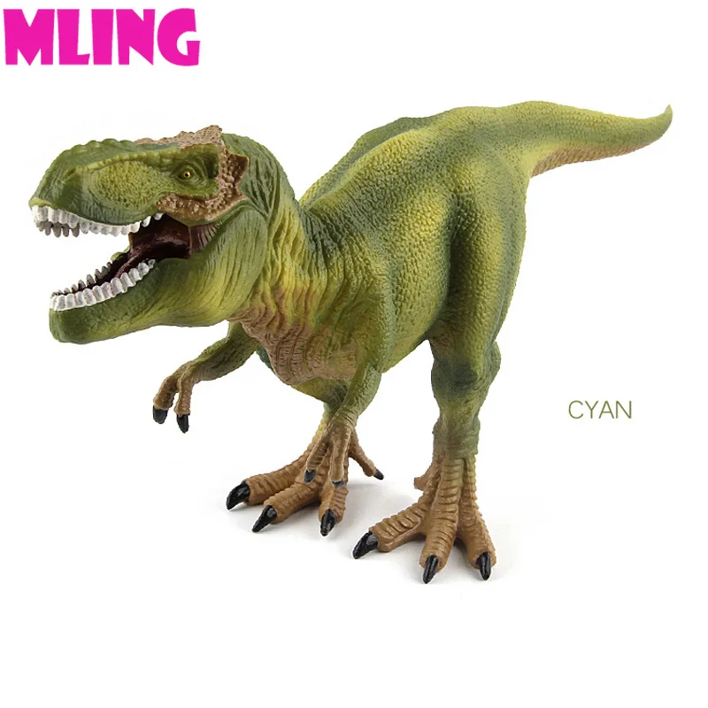 Tyrannosaurus зеленый Юрского периода головоломка обучения развития серии Динозавров