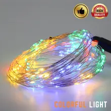 СВЕТОДИОДНЫЕ гирлянды дерево ротанга Рождество праздник праздничные огни для украшения теплый белый красочный 2 2 м* 10 струнное освещение