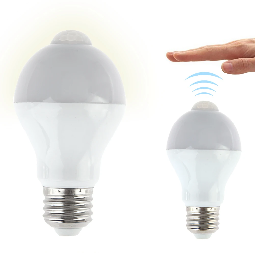 

E27/E26/B22 7W 14LEDMotion Sensor Light Bulbs PIR Infrared Motion Detection Light Indoor Outdoor Lighting Lamp for Hallway Stair