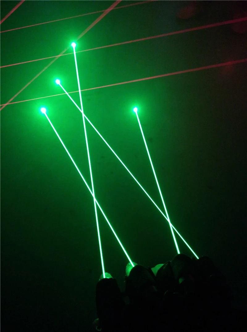 Red Green Laser Gloves (1)