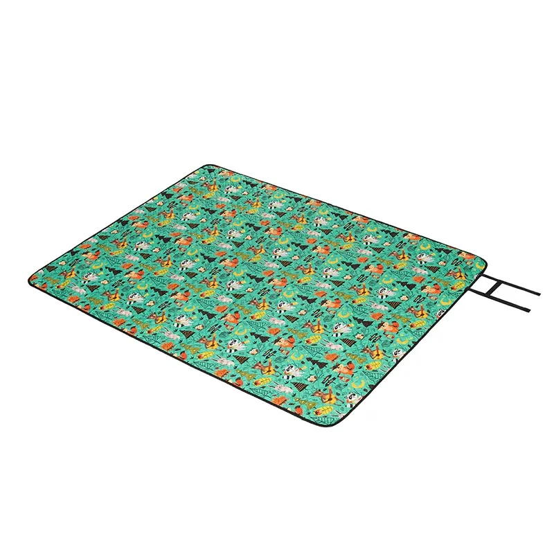 Naturehike милый коврик для пикника Водонепроницаемый Портативный пляжный матрас Открытый складной кемпинг влагостойкое одеяло 660 г 10 цветов - Цвет: Green forest