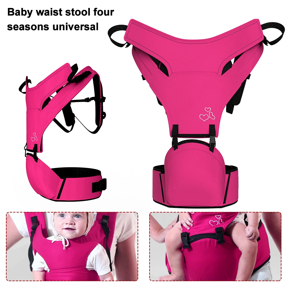 

Infant Toddler Ergonomic Baby Carrier Sling Backpack Bag Gear with Hip Seat Wrap Newborn Waist Stool Belt Sling Baby Carrier