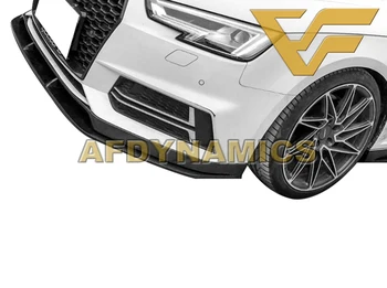 

17-18 B9 A4 Sline or S4 Carbon Fiber Surface AFD-T Front Lip Bumper Body Kit