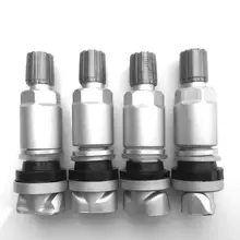 4 шт. TPMS шиномонтажные клапаны бескамерные клапаны система контроля давления в шинах комплект для ремонта клапана для peugeot 407 407SW