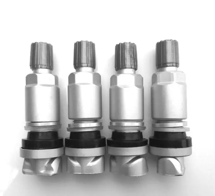 4PCS TPMS Tire Valves Tubeless Valves Tire Pressure Monitor System Sensor Valve Repair Kit For Peugeot