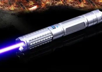 

445nm/447nm/450nm Waterproof focusable 50000m blue laser pointers burning star pointer torch Burning cigarette matches +5caps