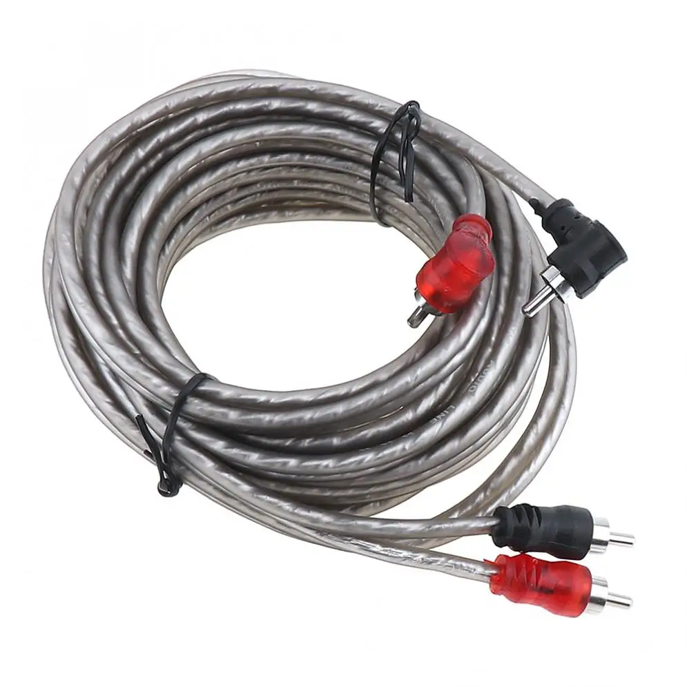 

Universal 5M 40 Core Pure Copper 2RCA to 2RCA Cars Audio Power Amplifier Horn Line