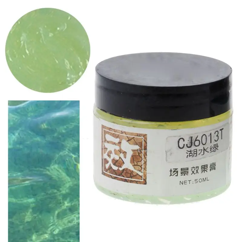 

50ML Ocean Lake Realistic Wave Rushing Waters Micro Landscape Resin Art Craft