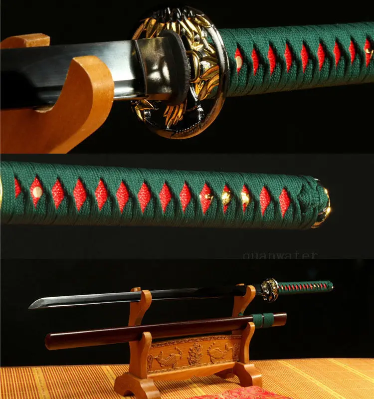 

39' SHARP 1060 HIGH CARBON STEEL FULL TANG JAPANESE SAMURAI SWORD KATANA