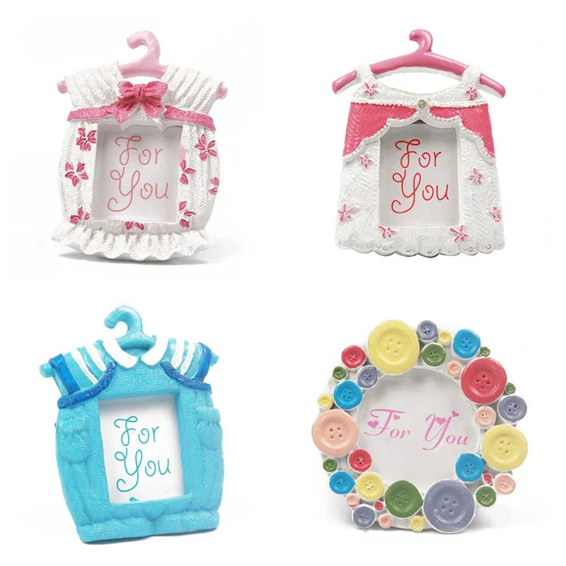 

New Photo Frame Clothing Shape Baby Picture Frame Photo Display Frame For Home Decor 2019