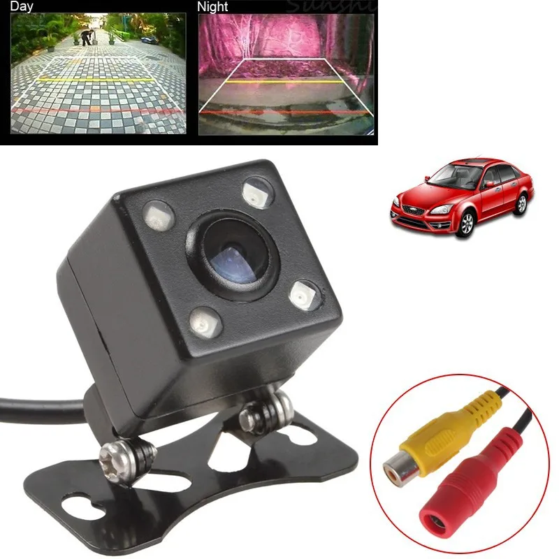 

Universal IP67 Waterproof Rear View Camera LED Car Back Reverse Camera RCA Night Vision Parking Assistance Cameras