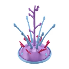 Support de séchage pour bébé, Portable, égouttoir à bouteilles de lait pour nourrissons porte-bouteille CL5680