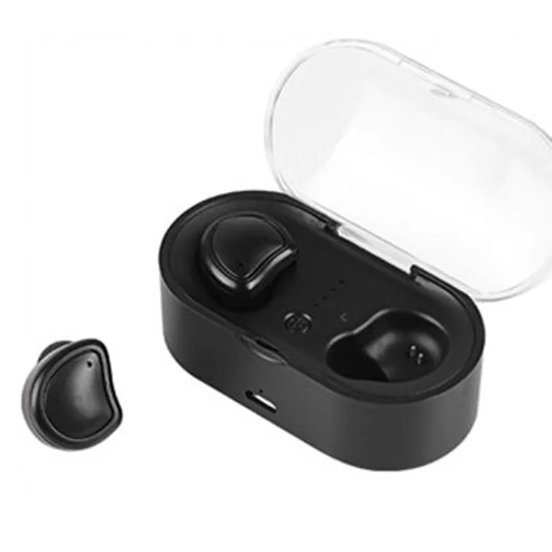 

Mini TWS Bluetooth 4.1 Earphones Headset PB01 True Wireless Earbuds Stereo in Ear Earpod with Charging Box Portable for Phone