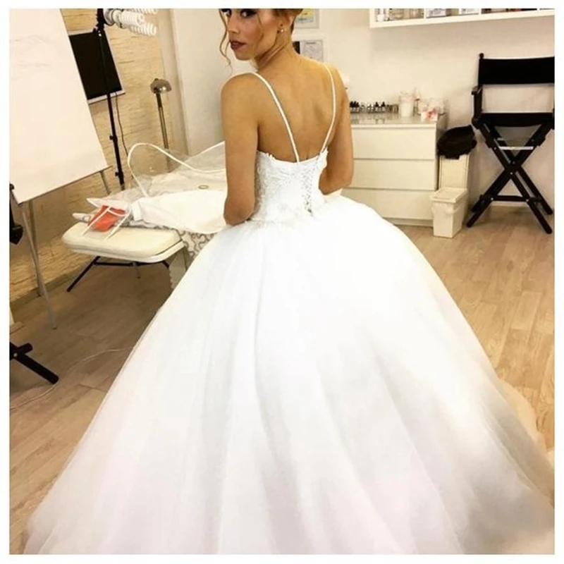 Spaghetti-Straps-Ball-Gown-Wedding-Dresses-with-Lace-Bodice-Corset-Bridal-Dresses