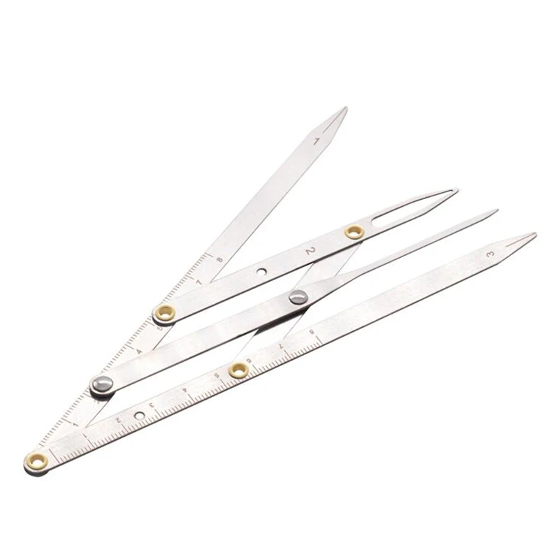 

1Pcs Eyebrow Ruler Permanent Makeup Eyebrow Ruler Golden Ratio Divider Caliper Microblading Stencil Shaping Tool Tattoos Acces