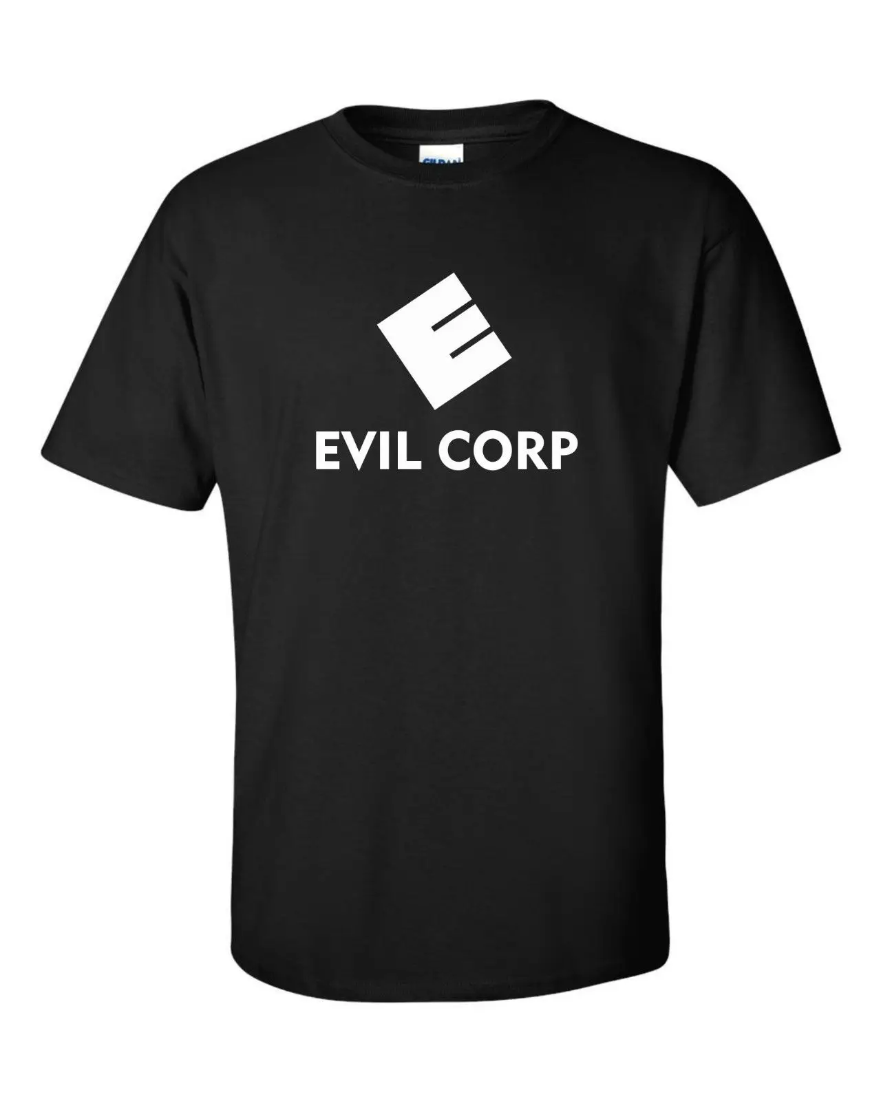 

EVIL CORP funny mens t shirt geek hacker mr robot movie fsociety corporations 100% cotton tee shirt,tops wholesale tee