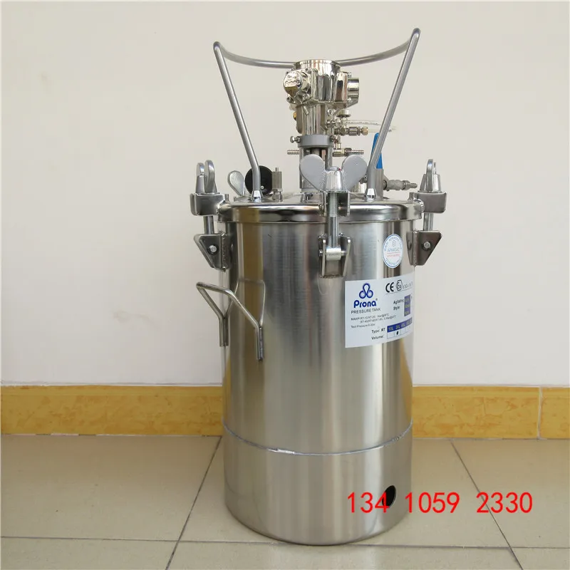 Paint pressure tank