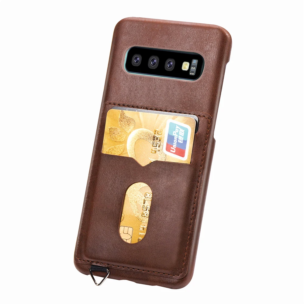 Мягкий Искусственная кожа флип чехол для samsung S10 E S9 S8 плюс S7 край note9 lite note8