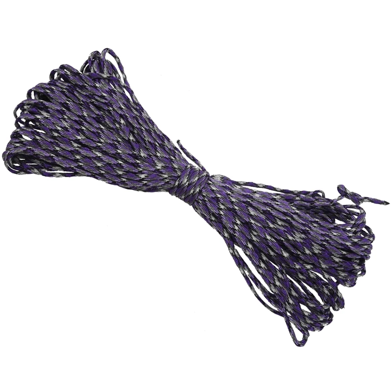 ABLD-550 Paracord 7 الداخلية السواحل مل المواصفات النوع الثالث Bushcraft بقاء الحبل حبل ، 100 قدم الأرجواني كامو (#32) ABLD-550 Paracord 7 الداخلية السواحل مل المواصفات النوع الثالث Bushcraft بقاء الحبل حبل ، 100 قدم الأرجواني كامو (#32)