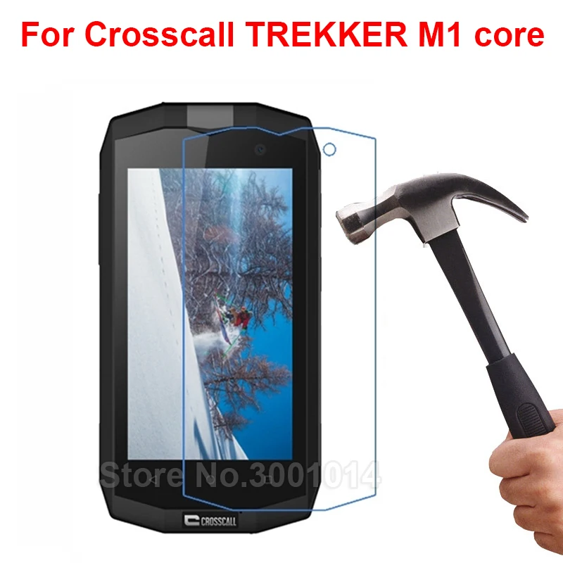 Crosscall TREKKER X3/M1 Core X3 Экран защитная пленка 9 H сверхтонкое закаленное Стекло для crosscall экшн X3 мобильного телефона Стекло пленка