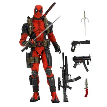

46CM Marvel X-Men Deadpool Movable Joints Figurine Big Dolls Toys PVC Action Figure Collection Model Toy H551