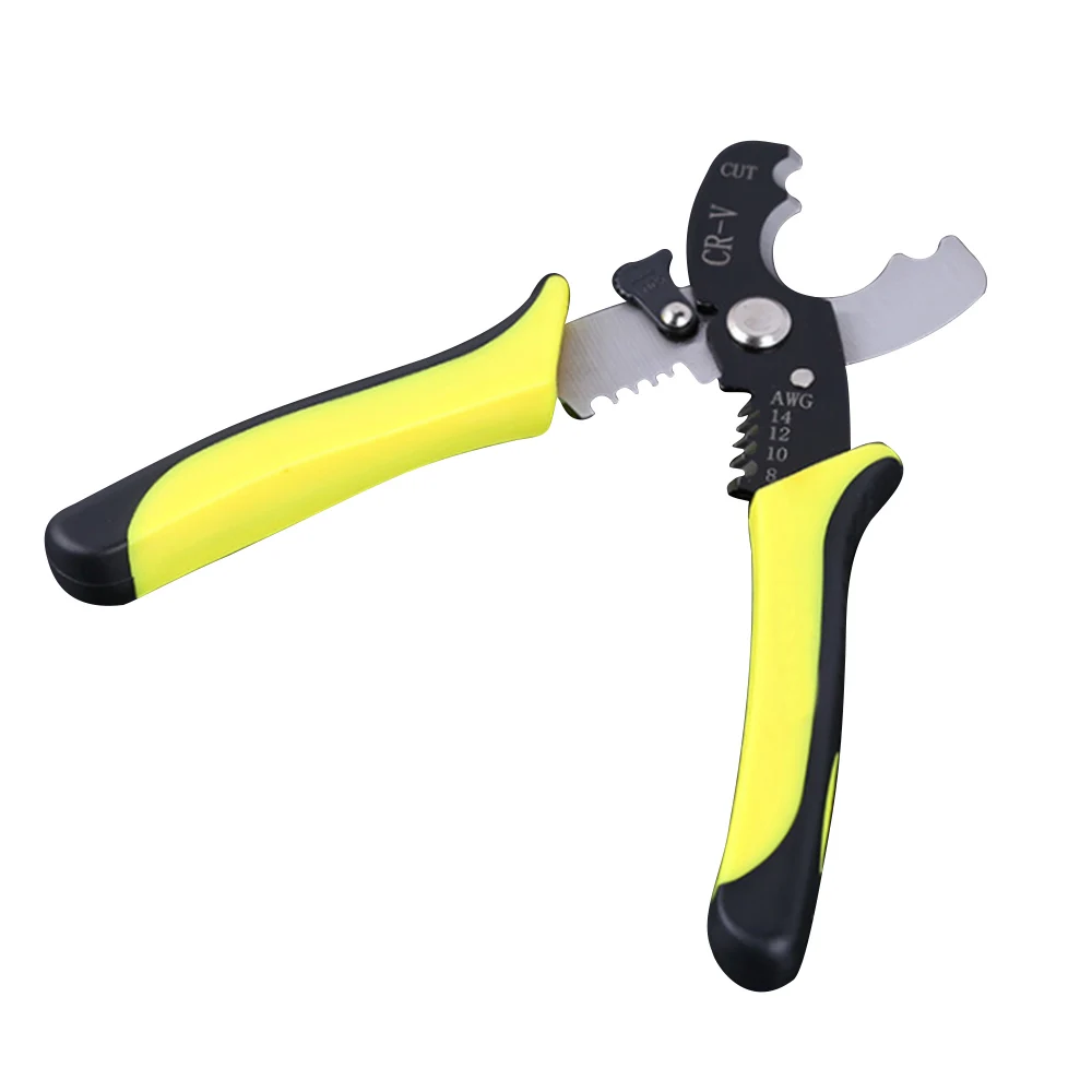 

Multi-function Stripping Pliers Manual Cable Cutter Crimping Pliers Stripping Pliers Cable Stripping Pliers