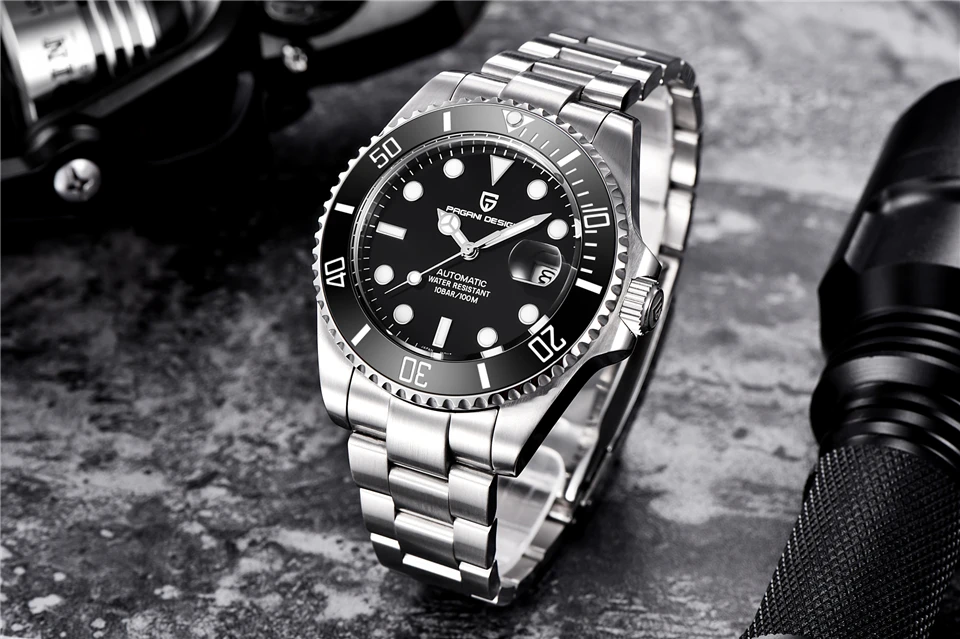 automático de luxo à prova dwaterproof água