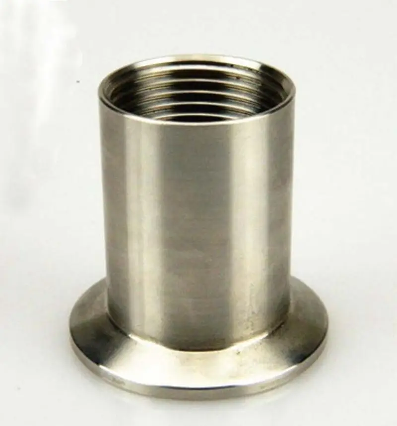1 1/2 &quotBSPT гнездо x 2&quot Tri Clamp 304 нержавеющая сталь санитарный зажим зажима