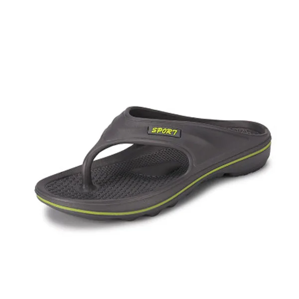 

2019 summer new slippers men's EVA environmental protection pinch flip flops home bathroom anti-slip sandals and slippers