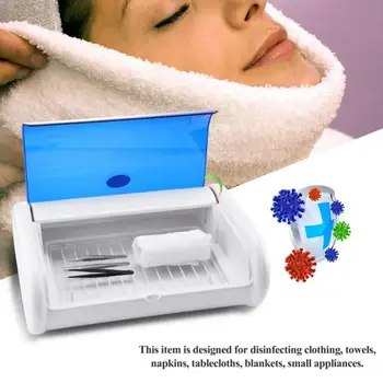 

Makeup Accessories UV Sterilizer Disinfection Sanitizer Cabinet Drawer Clean Beauty Salon Spa EU Plug
