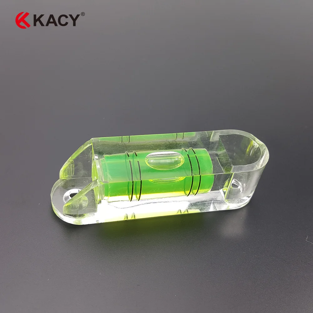 KACY 6 шт./лот Многоцелевой Скребок Spirit Level PMMA пузырьковый уровень стандартные