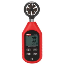 UNI T UT363 Mini font b Digital b font Wind Speed Meters Pocket Anemometers Speed Temperature