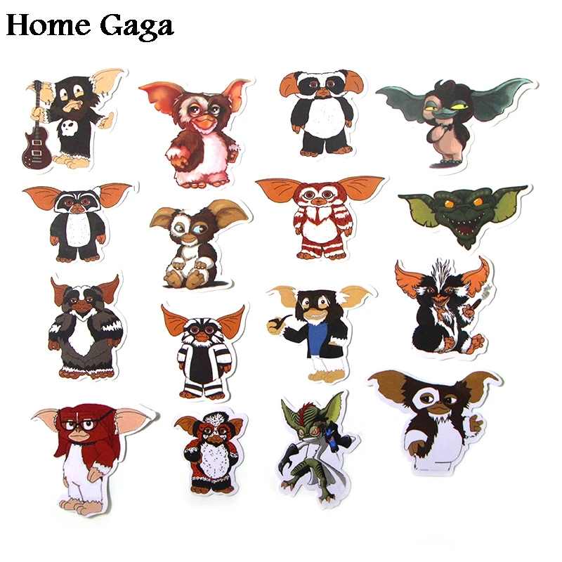 Homegaga 66 шт. Gremlins Gizmo diy 90s художественный блокнот с рисунком телефона багажа ноутбука велосипеда Скрапбукинг альбом наклейки D1701