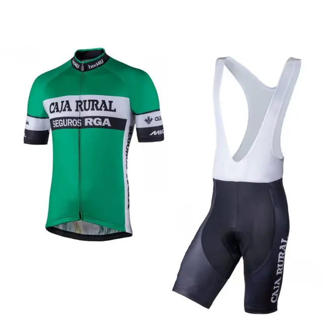 green cycling kit