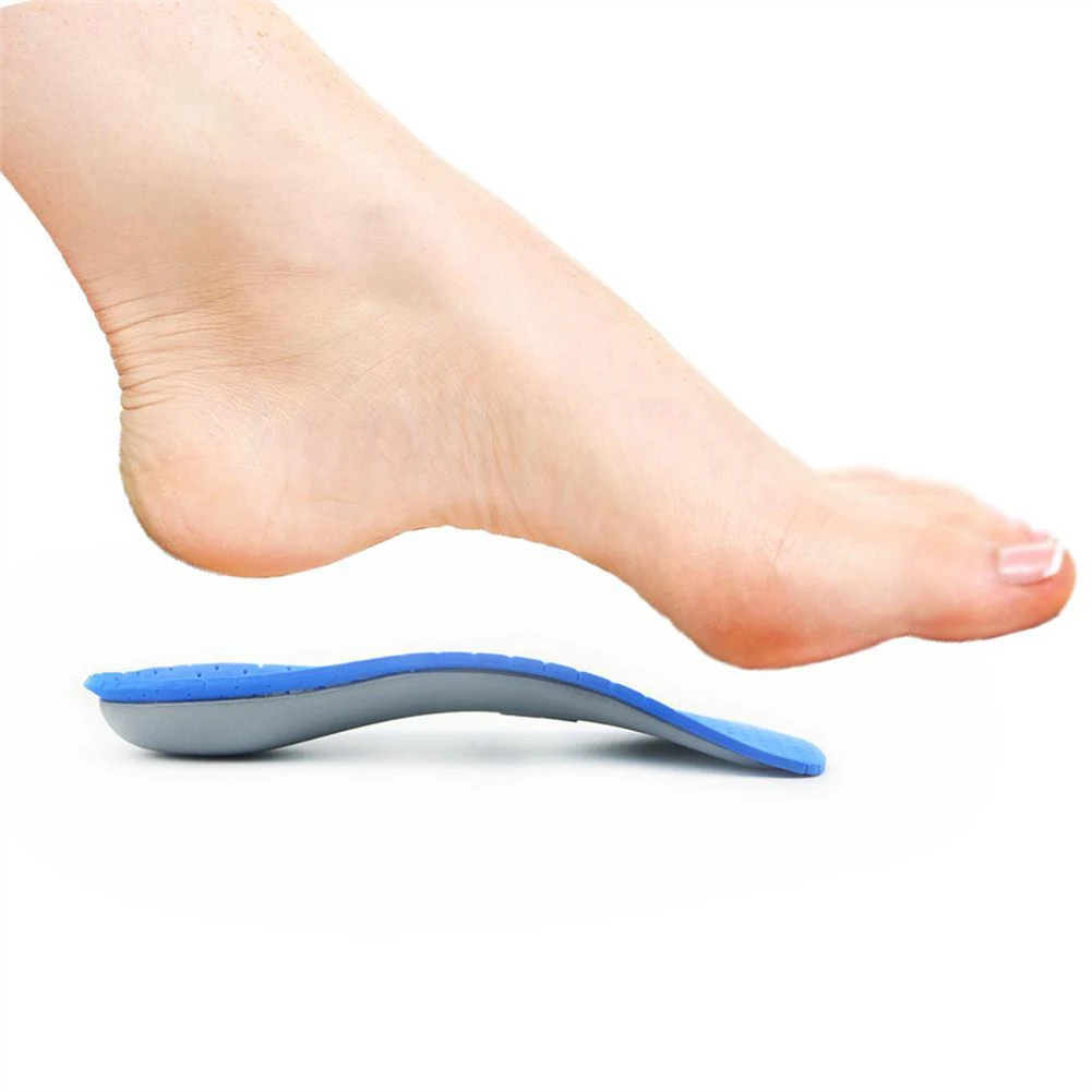 Для мужчин Для женщин ортопедических Arch Поддержка пятки чашки плоскостопие подушке стельки для обуви
