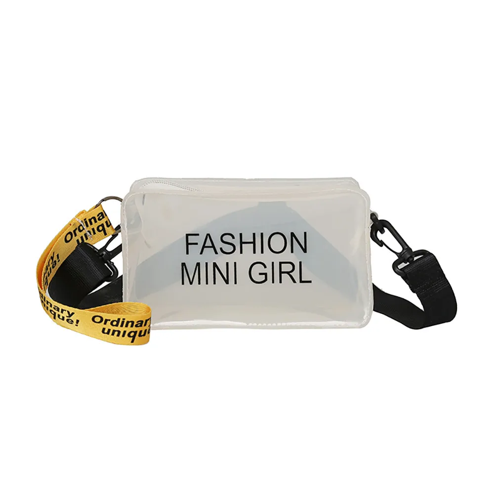 

Belt bag Women's NEW waist bag Hawcoar purse Transparent riñonera female coin phone Сумка на плечо Shoulder wallet banana bag T3