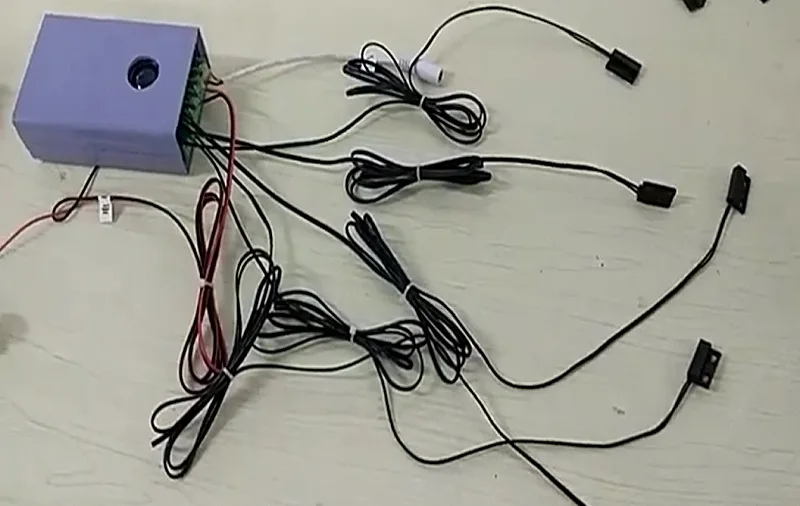 One-magic-ring-props-one-magnetic-sensor-to-open-lock-lights-Takagism-game-Real-life-escape