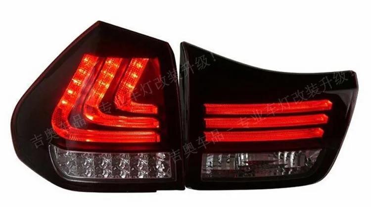 Стайлинга автомобилей хвост лампа для Lexus RX350 2004-2009 задние фонари светодиодные Фонарь задний светодиодные лампы ДРЛ + тормоз + park +