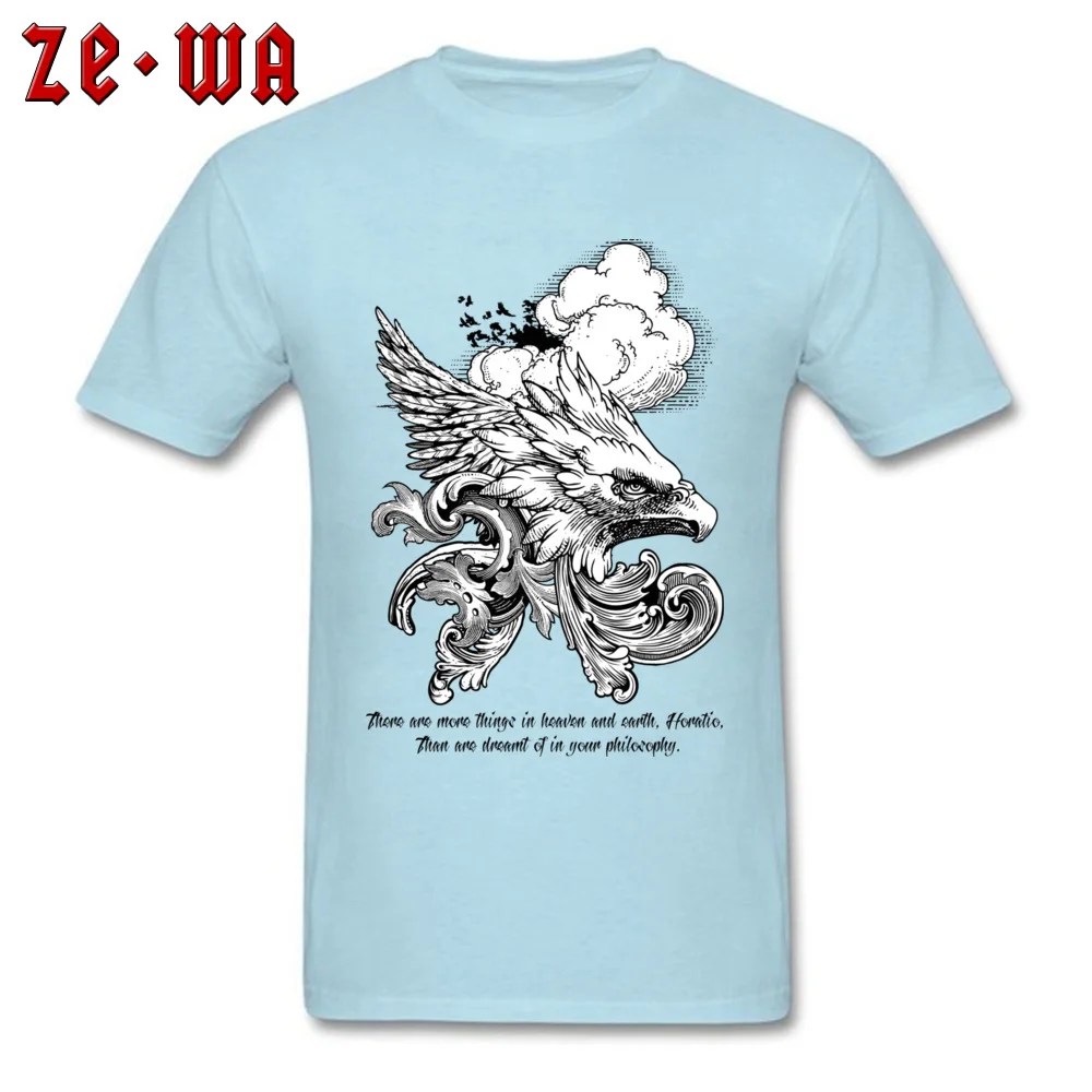 Custom Horatio Street Short Sleeve VALENTINE DAY Tops Shirts 2018 Fashion O-Neck Pure Cotton Tee Shirt Men T-shirts Horatio light