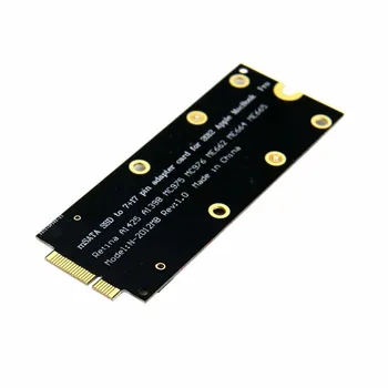 

mSATA SSD to 17+7pin SSD Convertor connector Adapter Card for 2012 Macbook Pro Retina iMac A1425 A1398 MC975 MC976 ME662 ME664