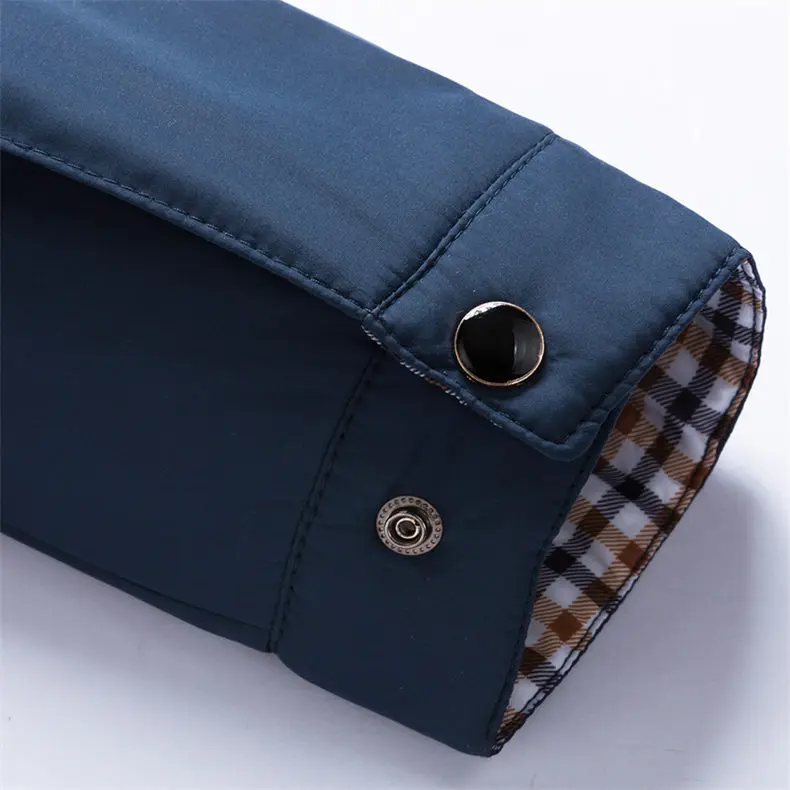 4XL Autumn Jacket Men Stand Collar Spring Business Male Jackets Coat Man jacket Plus Size Brands Shopping Week Clothing DropShip 06