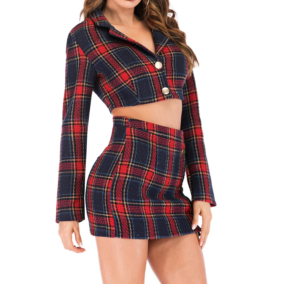 Blazer Skirt 2 Piece Set (8)