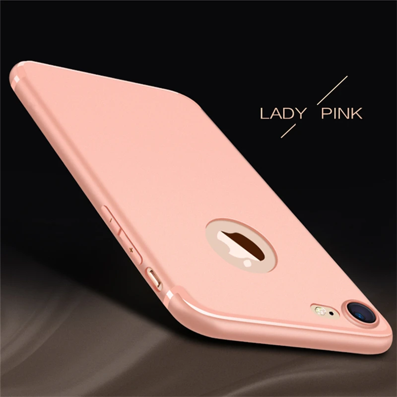 Элегантный силиконовый чехол HCCZ для Apple iPhone 7 Plus 6 6s X 5 5s SE цветной телефона
