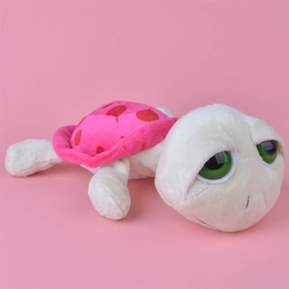 25cm Lying Pink Color Turtle Plush Toy, Cute Baby/ Kids Gift Plush Toy