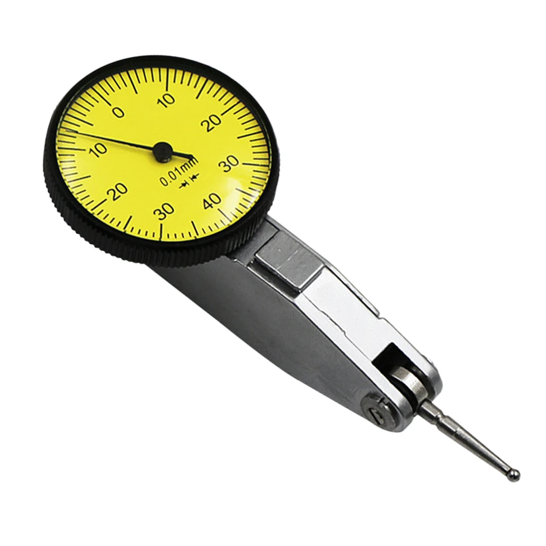 1 шт 0-0,8 мм/0,01 мм Циферблат тестовый индикатор набора индикатор водонепроницаемый для механического измерения/измерения качания/измерения заготовки