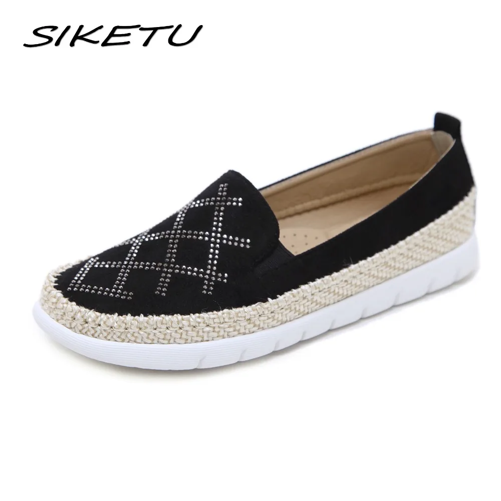 bedazzled slip on sneakers
